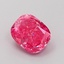 1.25 Ct. Fancy Vivid Pink Cushion Lab Grown Diamond