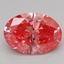 1.52 Ct. Fancy Vivid Pink Oval Lab Grown Diamond