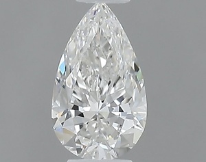 Pear diamond — real photo