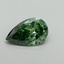 2.02 Ct. Fancy Vivid Green Pear Lab Grown Diamond