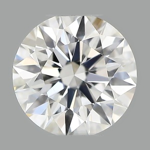 Round diamond — real photo