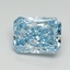 2.31 Ct. Fancy Vivid Blue Radiant Lab Grown Diamond