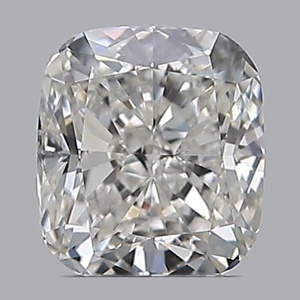 Cushion diamond — real photo