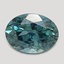 7.4x5.5mm  Blue  Oval   Sapphire