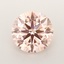 3.42 Ct. Fancy Intense  Pink Round Lab Grown Diamond