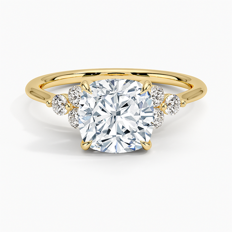 18K Yellow Gold Luxe Melody Diamond Ring (1/5 ct. tw.)