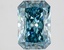 2.04 Ct. Fancy Vivid Blue Radiant Lab Grown Diamond