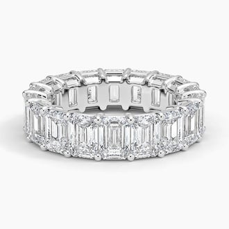 Emerald Eternity Lab Diamond Ring (7 ct. tw.)