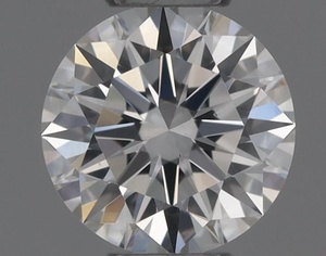 Round diamond — real photo