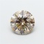 1.60 Ct. Fancy Light Brown Round Lab Grown Diamond