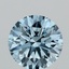 3.01 Ct. Fancy Vivid Blue Round Lab Grown Diamond