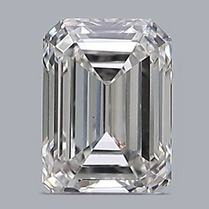 Emerald diamond — real photo