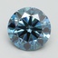 3.00 Ct. Fancy Vivid Blue Round Lab Grown Diamond