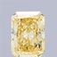 2.20 Ct. Fancy Intense Yellow Radiant Lab Grown Diamond