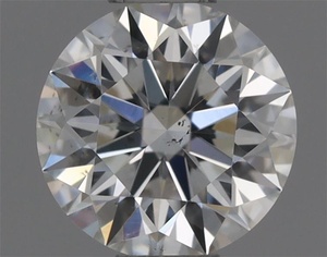 Round diamond — real photo