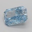 4.07 Ct. Fancy Intense Blue Radiant Lab Grown Diamond