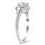 The Lyon Ring, smalltop view on a hand