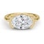 Custom Semi Bezel Diamond Ring