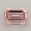 1.57 Ct. Fancy Intense Pink Emerald Lab Grown Diamond