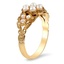 The Annily Ring, smalltop view on a hand