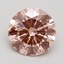 2.52 Ct. Fancy Intense Pink Round Lab Grown Diamond