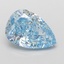 5.08 Ct. Fancy Vivid Blue Pear Lab Grown Diamond