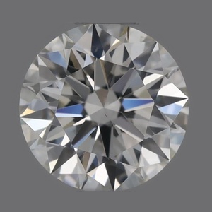 Round diamond — real photo