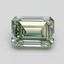 1.55 Ct. Fancy Intense Green Emerald Lab Grown Diamond