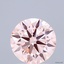1.79 Ct. Fancy Intense Pink Round Lab Grown Diamond