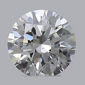 Round diamond — real photo
