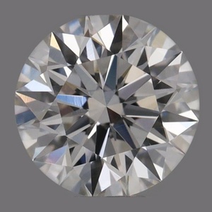 Round diamond — real photo
