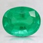 9x7.1mm Oval Emerald