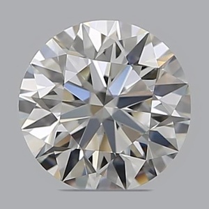 Round diamond — real photo
