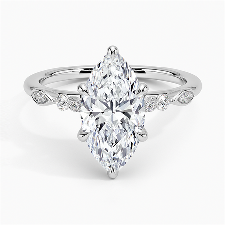 Platinum Rochelle Diamond Ring