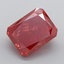 9.26 Ct. Fancy Vivid  Red Radiant Lab Grown Diamond