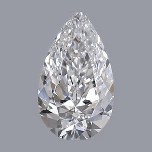 Pear diamond — real photo