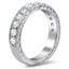 Hand-Engraved Luxe Antique Scroll Diamond Ring, smallview