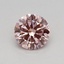 0.35 Ct. Fancy Intense Pink Round Lab Grown Diamond