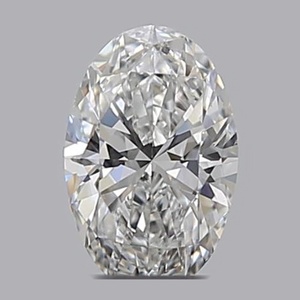 Oval diamond — real photo