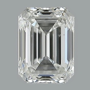 Emerald diamond — real photo