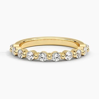 Shared Prong Diamond Ring