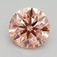 1.87 Ct. Fancy Intense Pink Round Lab Grown Diamond
