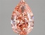 3.87 Ct. Fancy Vivid Pink Pear Lab Grown Diamond