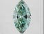 2.62 Ct. Fancy Vivid Green Marquise Lab Grown Diamond