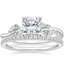Platinum Arden Diamond Ring with Luxe Ballad Diamond Ring (1/4 ct. tw.)