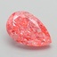 2.06 Ct. Fancy Vivid Pink Pear Lab Grown Diamond