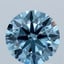 2.02 Ct. Fancy Vivid Blue Round Lab Grown Diamond