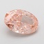 3.02 Ct. Fancy Vivid Pink Oval Lab Grown Diamond