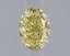 1.06 Ct. Fancy Intense  Yellow Oval Lab Grown Diamond