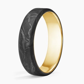 Bennett 6mm Forged Carbon Wedding Ring